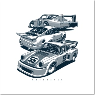 Motorsport legends Posters and Art